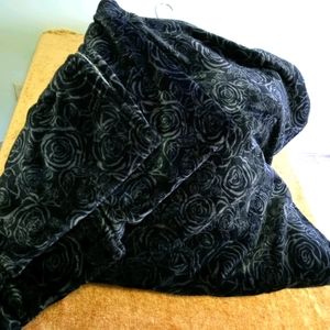 Betsey Johnson French Floral Blanket